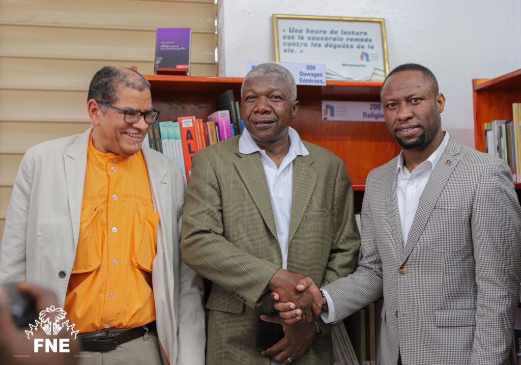 Le FNE ravive la lecture publique avec 230 ouvrages pour la Médiathèque Jacques Stephen Alexis